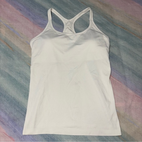 Lululemon Ebb To Street Tank II Women's Size 12 white opal - Picture 4 of 8